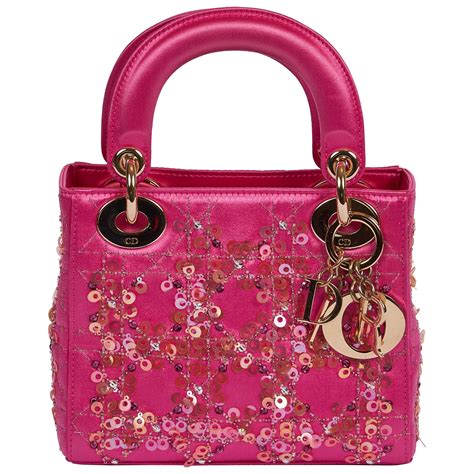 lady dior bag pink mini